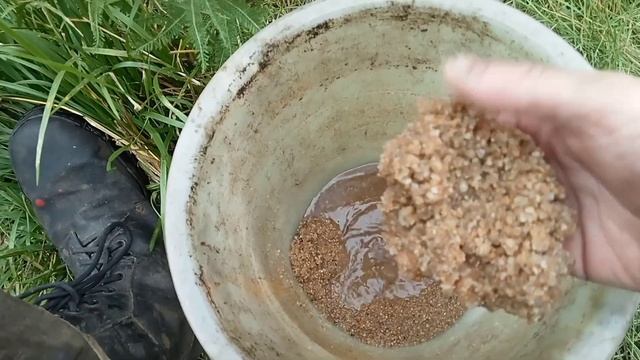 чистка скважины от песка.