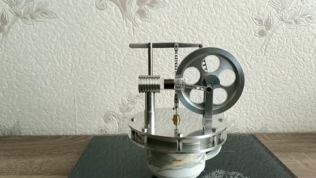 Самодельный двигатель Стирлинга (DIY Stirling engine)