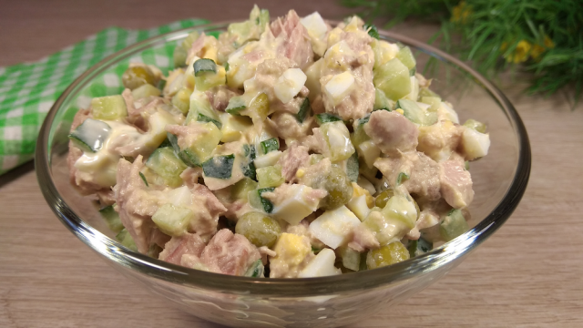 ВКУСНЕЙШИЙ САЛАТ с ТУНЦОМ / Salad with tuna ❗