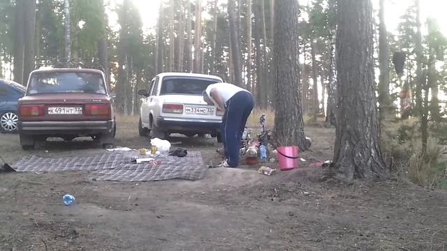 отдых 2ое суток на десногорском водохранилище