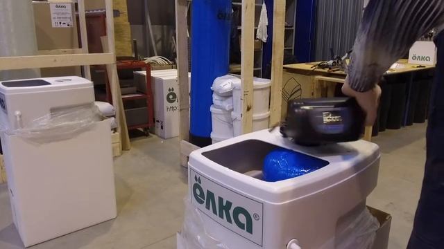 Устройство установки умягчения мини-кабинет ЁЛКА