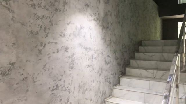 Арт-бетон. Карта мира. Декоративная штукатурка