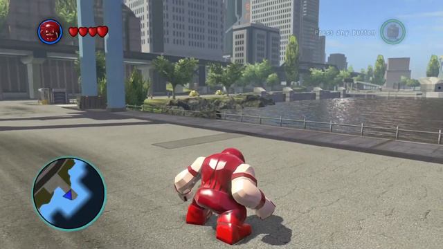 ВСЕ БОЛЬШИЕ ПЕРСОНАЖИ в LEGO Marvel Super Heroes