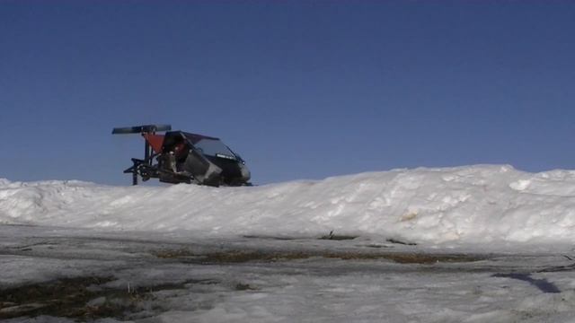 Аэросани от подписчика. Самодельные Аэросани  или снегоход с пропеллером