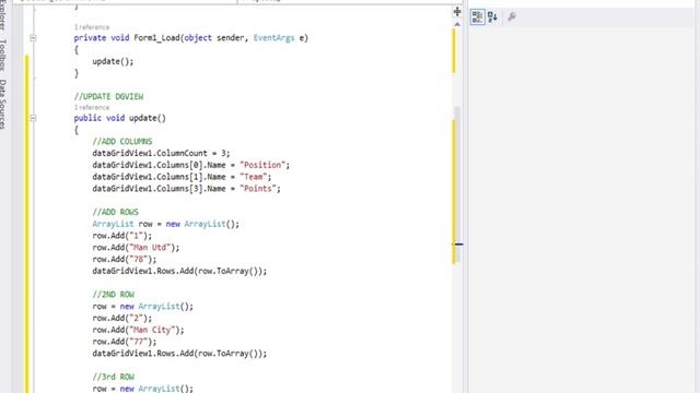 C# DataGridView : Add Buttons In Columns