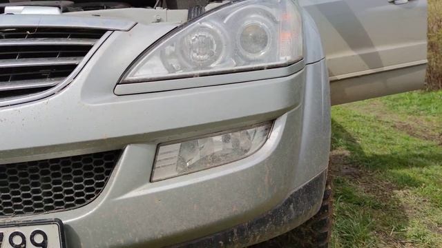 Светодиоды или галоген Установка Led лампы в SsangYong kyron ближний и ПТФ кайрон
