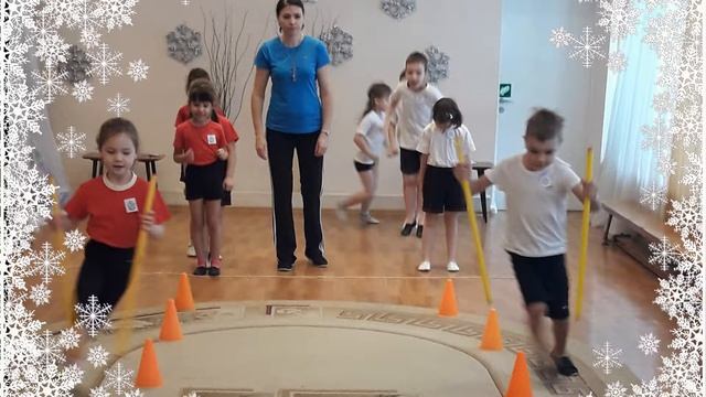 "Зимние игры" спортивные развлечения для детей старшего возраста