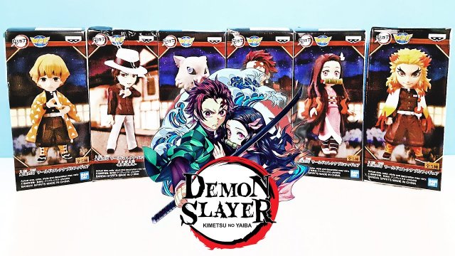 КЛИНОК РАССЕКАЮЩИЙ ДЕМОНОВ Коллекция фигурок Banpresto 2022 по аниме Demon Slayer_ Kimetsu no Yaiba