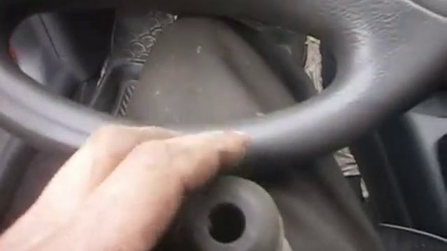 Как снять рулевое колесо автомобиля Ланос.Сенс.
