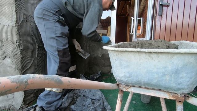 Камень на стену своими руками из Арт бетона
