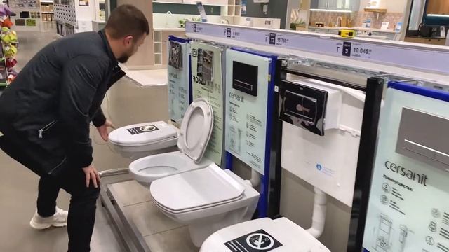 ПОДВЕСНОЙ УНИТАЗ, как выбрать в Леруа Мерлен? Как выбрать инсталляцию для ремонта квартиры?!