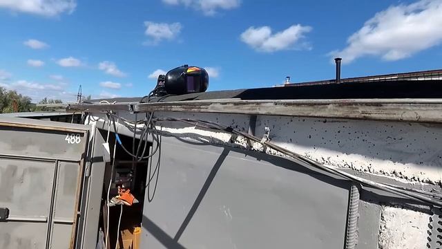 Дешевый козырёк над воротами гаража Сделай сам!