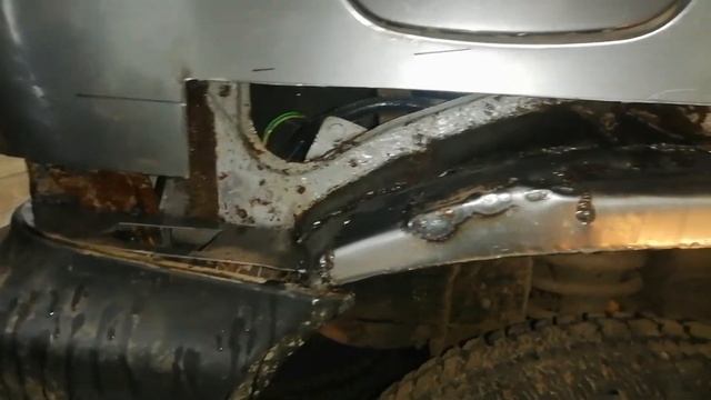 Замена задней арки нива шевроле