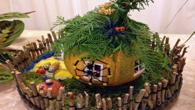 Поделка В Садик Дары Осени Своими Руками