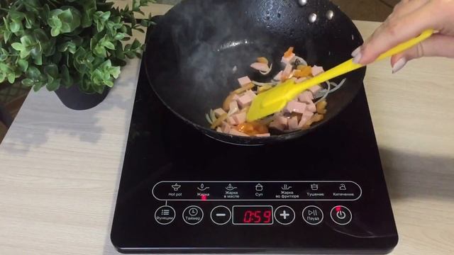 Жарка. Электрическая индукционная плитка DEXP INS-2000