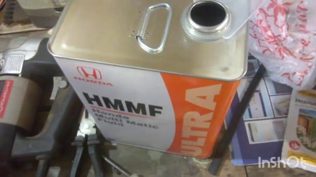 HONDA FREED SPIKE. ЗАМЕНА МАСЛА В ВАРИАТОРЕ.