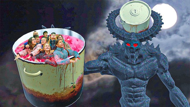 ПАПА СИРЕНОГОЛОВОГО СВАРИЛ ИЗ НАС БОРЩ!! (Крутые детки) Cool Kids SCP серии