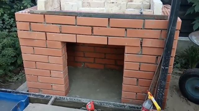 Мангал из кирпича своими руками