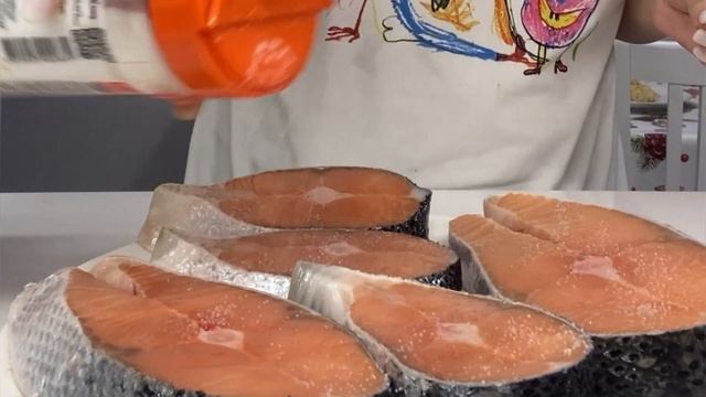 СЕМГА В ДУХОВКЕ. Приготовит даже ребенок #семга #рыба #простойрецепт