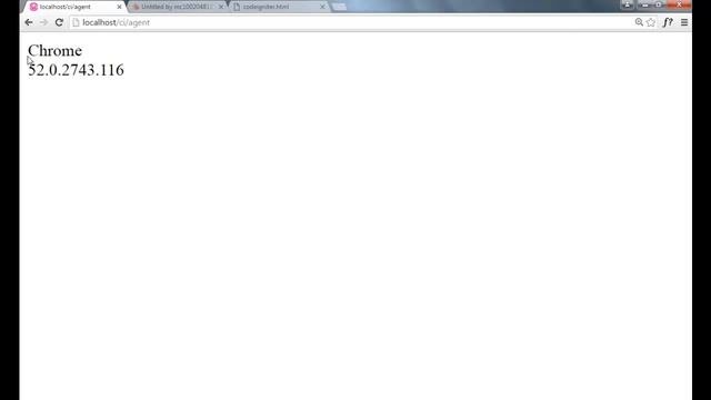 Codeigniter PHP Tutorials in Urdu/Hindi part 27 User Agent