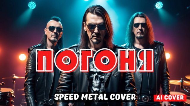 Погоня (Ai cover) -  Speed Metal Cover