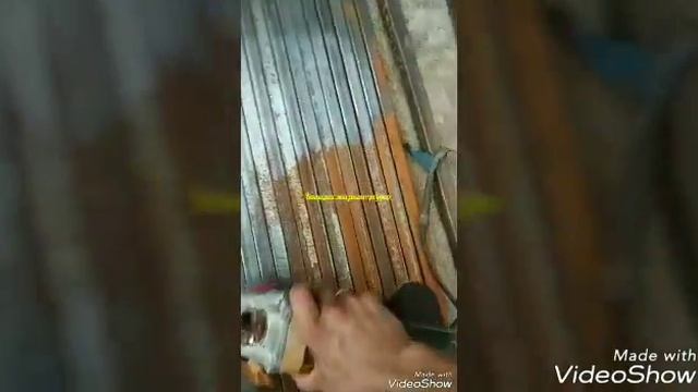Как убрать ржавчину в профильной трубе