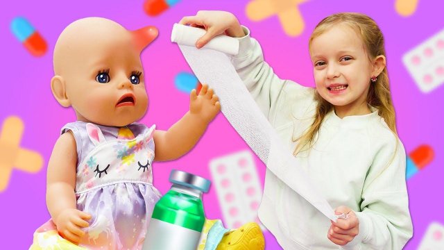 Куклы Беби Бон поранились! Вызываем доктора!
