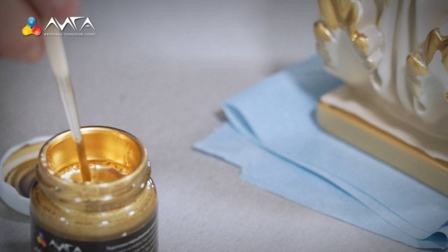 218. Жидкая поталь - самое ненапряжное золочение