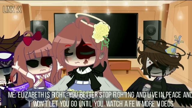 Afton Family react to Michael Afton meme's / Gacha Club / Part №1 /