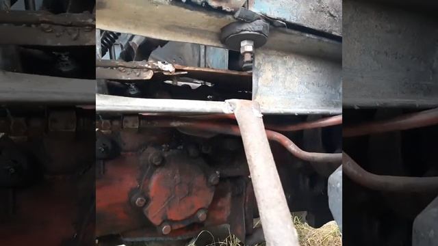 Кабина МТЗ на Т-40 самая простая установка