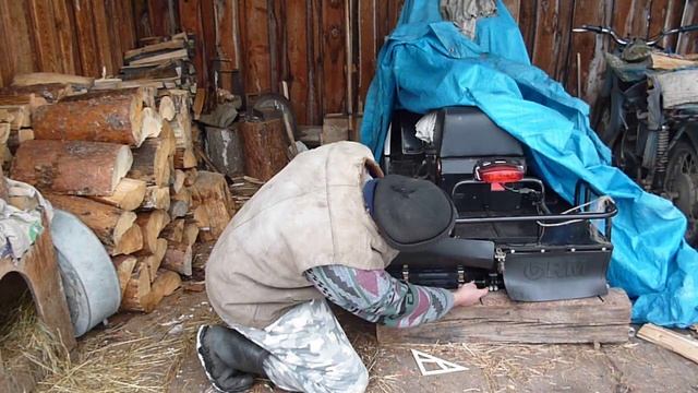 Регулировка гусениц Бурана
