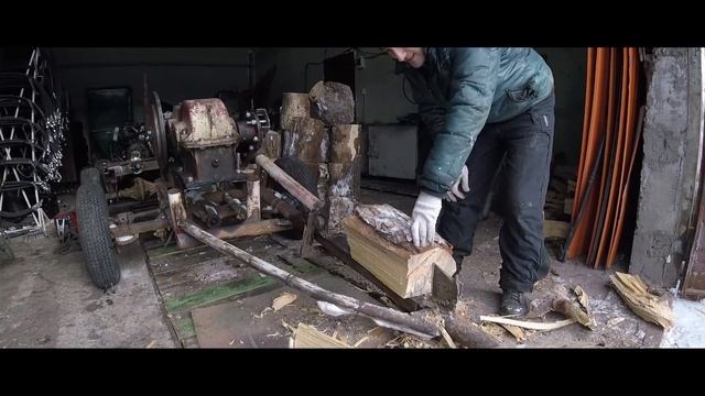 Механический дровокол своими руками или как собрать дровокол ! wood splitter