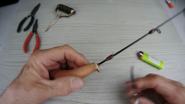 Зимняя УДОЧКА своими руками с БОКОВЫМ КИВКОМ.Изготовление.Как сделать зимнюю удочку.