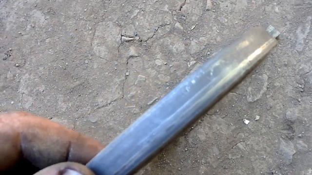 Завиток из профильной трубы своими руками