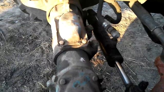 Переделка МТЗ-82 под насос дозатор мост старого образца