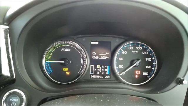 Реальный расход топлива Outlander PHEV (гибрид)