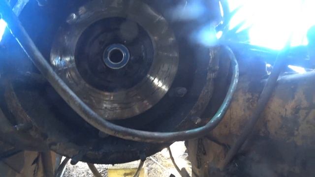 Замена сцепления на колёсном ДТ 75