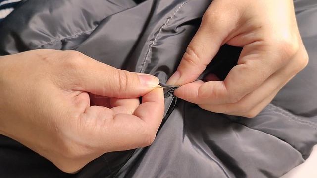 Как зашить куртку, которая разошлась по шву?