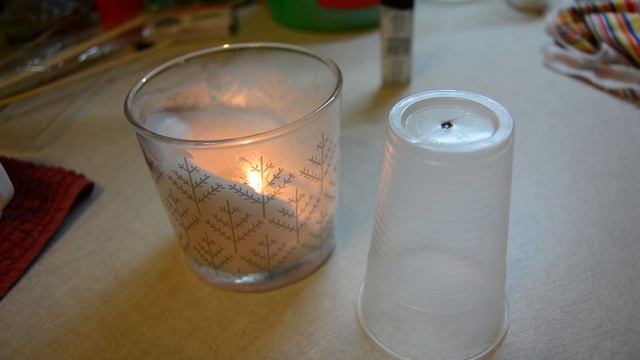❤НОВОГОДНИЙ DIY/СВЕТЯЩИЙСЯ СНЕГОВИК ИЗ ПЛАСТИКОВЫХ СТАКАНЧИКОВ СВОИМИ РУКАМИ!