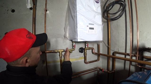 Установка электро котла эван эксперт плюс