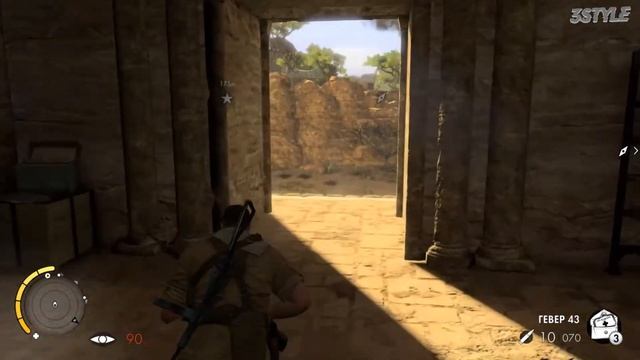 ПРОХОЖДЕНИЕ ИГРЫ Sniper Elite 3 #23 ◄ ИЩЕМ КОД ОТ СЕЙФА ►
