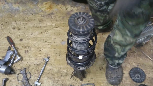 Замена передних пружин Шевроле Авео Т300 Chevrolet Aveo T300