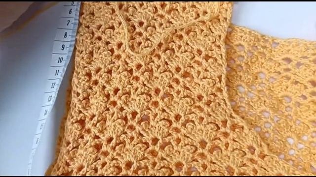 Ажурная кофточка крючком. Мастер-класс