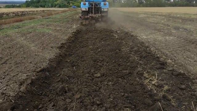 Пахота 2021  Настройка плуга