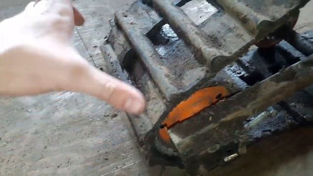 Самодельная гусеница неудача