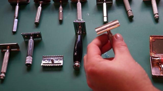 О Т- образных станках для бритья +MUEHLE + история безопасной бритвы