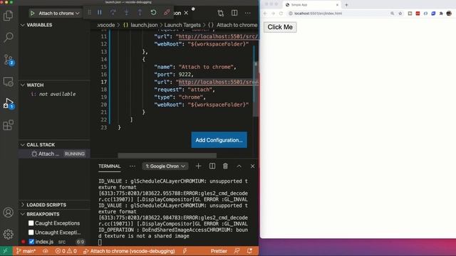 How to Debug JavaScript in Visual Studio Code