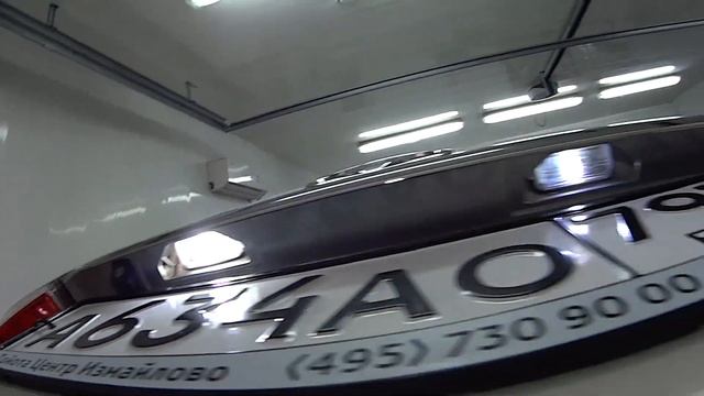 Toyota Camry 50 ( Замена ламп подсветки номера на LED )