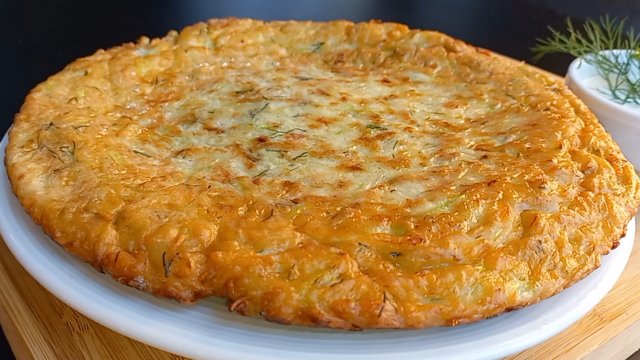 КАБАЧКИ ЗАПЕКАНКА из КАБАЧКА на сковороде за 20 минут