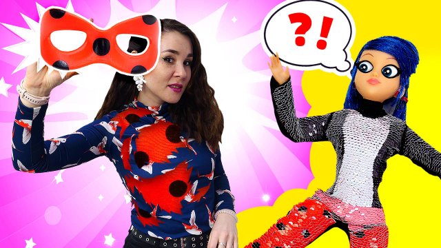 Куклы Леди Баг и Супер Кот на новой миссии! Lady Bug примеряет новый наряд! Игры для детей